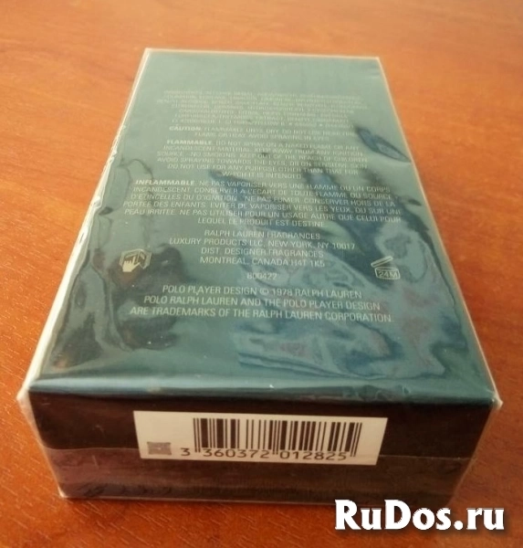 Ralph Lauren Polo 118 мл 2014 г.в. изображение 6