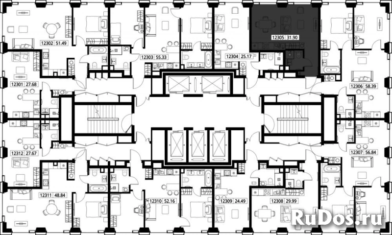 Продам 1 комнатную квартиру 31.9 м2 изображение 3