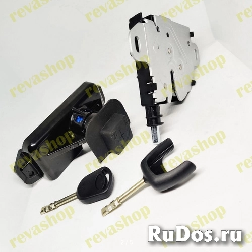 Комплект замок защёлка и личинка капота для Ford Transit фотка