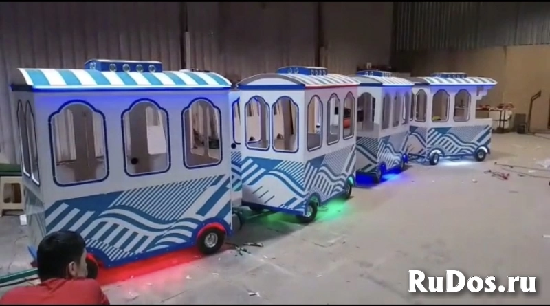 Аттракцион паровозик, аттракцион паровозик купить изображение 8