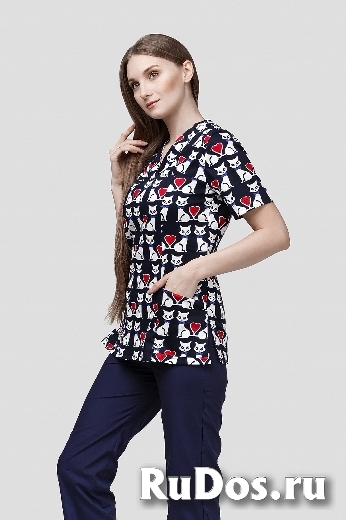 Медицинский халат, костюм-38-80 изображение 6