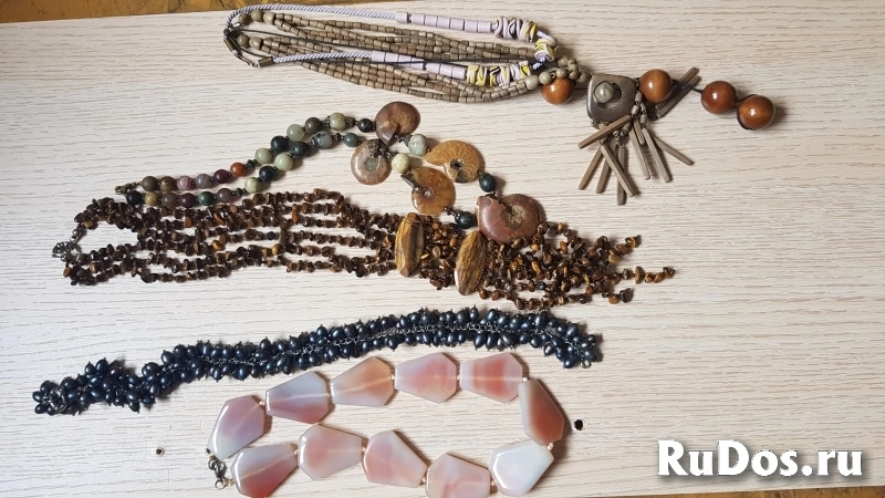 Бусы из натуральных камней изображение 3