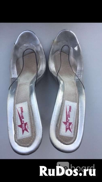 Босоножки сабо echo hollywood 39 размер силикон прозрачные платфо изображение 4