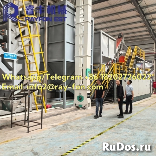 Factory Supply Full-Automatic Plastic Recycling Washing Line with CE Certification фотка