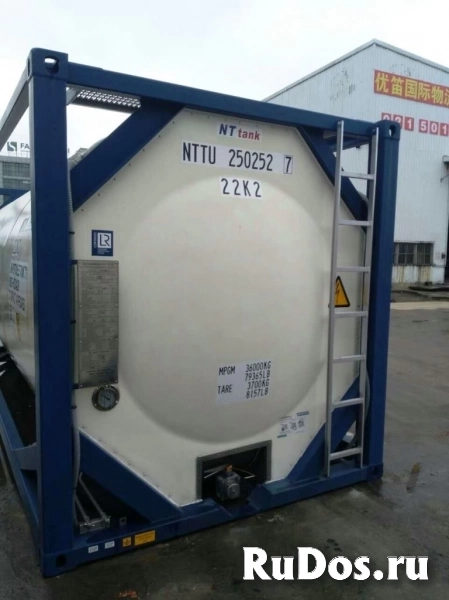 Танк-контейнер объём 25м3 тип Т4, для перевозки топливных присадок, новый изображение 9