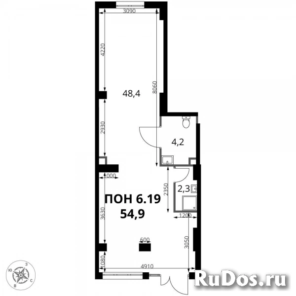 Продам коммерческую недвижимость 54.9 м2 изображение 3