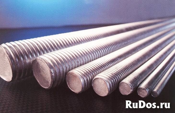 Шпилька с полной резьбой М6 оцинкованная фото