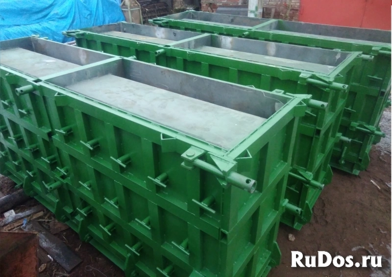 Металлоформы для блоков междупутных лотков МПЛ-1,25. изображение 4