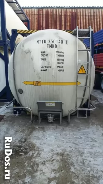 Танк-контейнер модель Т11 SWAP объём 35м3 для наливных грузов. изображение 10