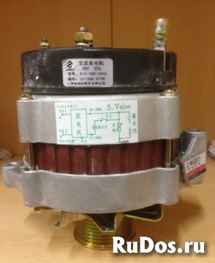 Генератор Liugong CLG 416 D6114/D11-102-02/JFZ2503 фото