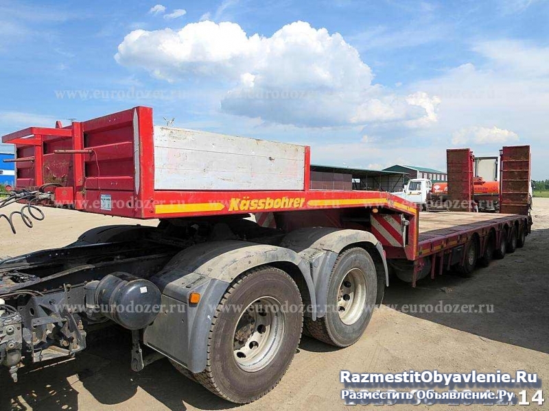 Трал телескоп Kassbohrer 65 т, 2013 г фотка