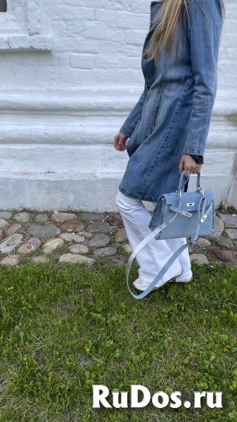 Сумка джинсовая женская изображение 6