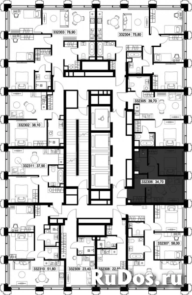 Продам 1 комнатную квартиру 34.7 м2 изображение 3