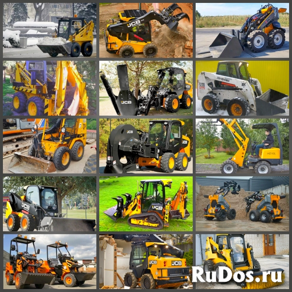 Минипогрузчики спецтехника аренда в Воронеже и услуги фото