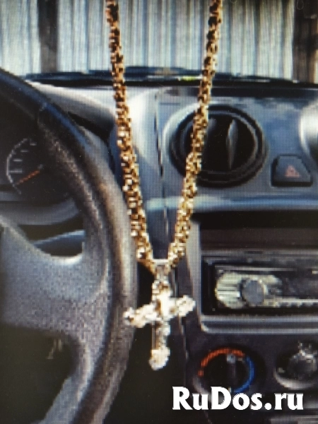 цепочка с крестиком отличный подарок изображение 3