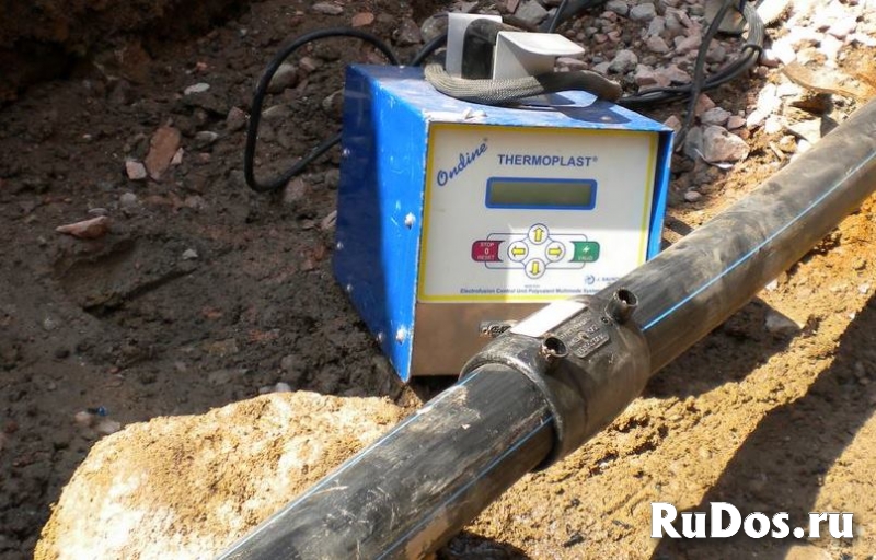 Сварка ПНД труб  электромуфтами  в  Красноярске изображение 5