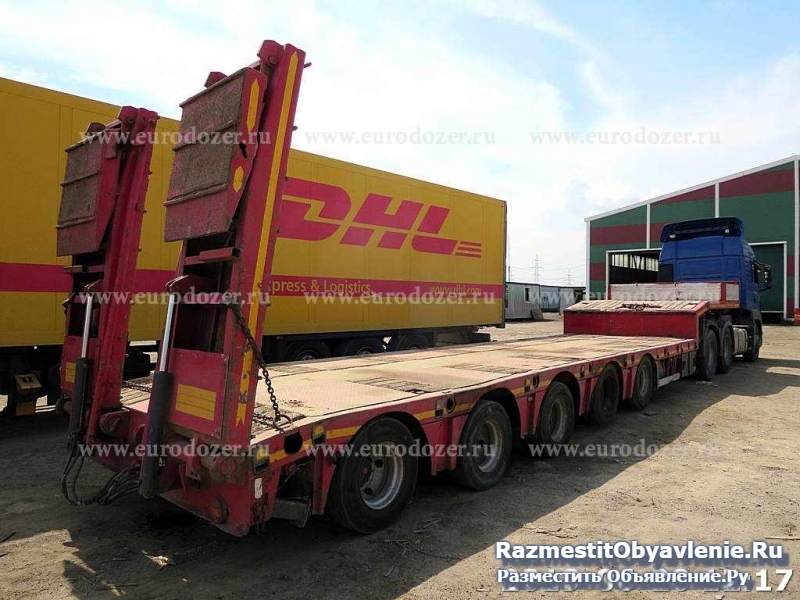 Трал телескоп Kassbohrer 65 т, 2013 г фото