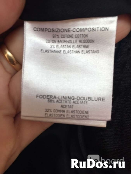 Юбка Гучи италия 42 s/m б/у чёрная классика по фигуре миди 44 46 изображение 4