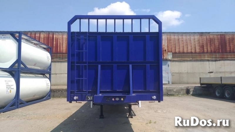 Полуприцеп с бортовой платформой AMUR LYR9500JSR 2-оси, г/п 50т. изображение 4