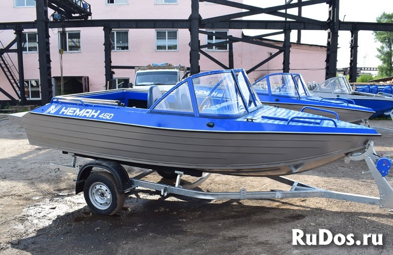 Купить лодку (катер) Неман-450 алюминиевый изображение 5