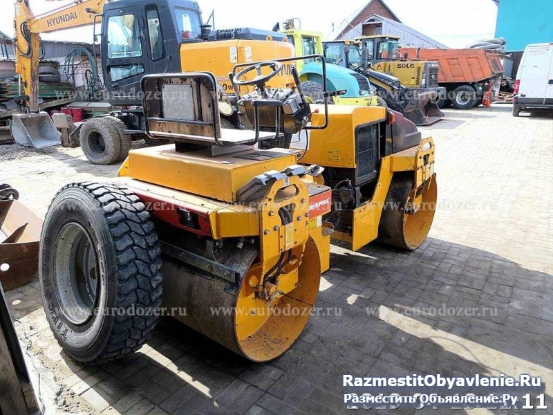 Асфальтовый каток DYNAPAC 143, 4 т. изображение 3