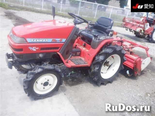 Минитрактор с/х Yanmar KE-4D кузов 4A 4х4 фреза изображение 4
