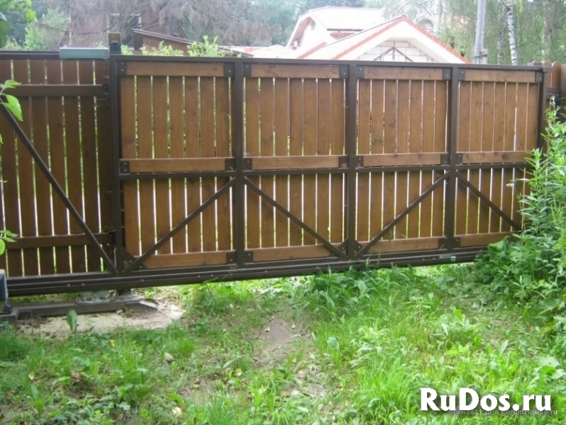 Откатные ворота изображение 10