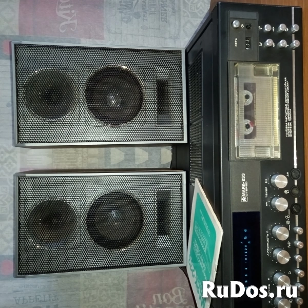 Стерео приставкаМаяк-233+2колонки 10 ас. изображение 3