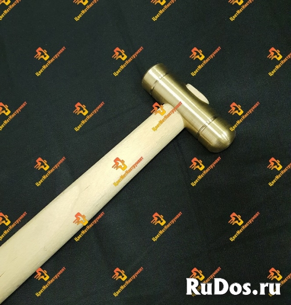 Молоток Кувалда медный латунный бронзовый изображение 3