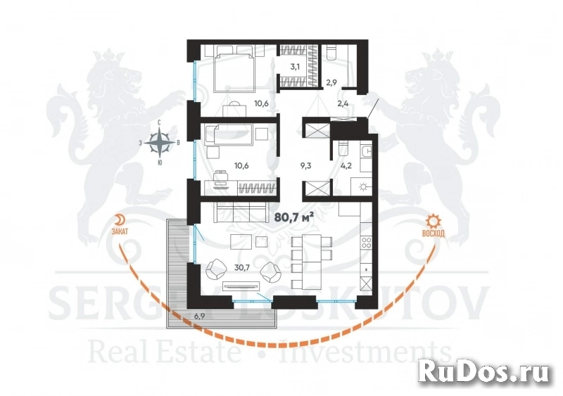 Продам 3 комнатную квартиру 81 м2 изображение 5