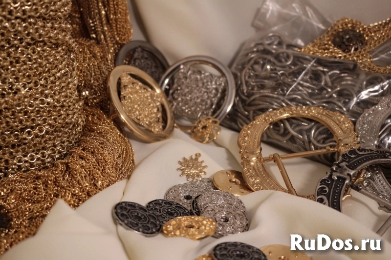 Фурнитура для сумок. Фурнитура для ключницы. Пряжка металлическая женская. изображение 9