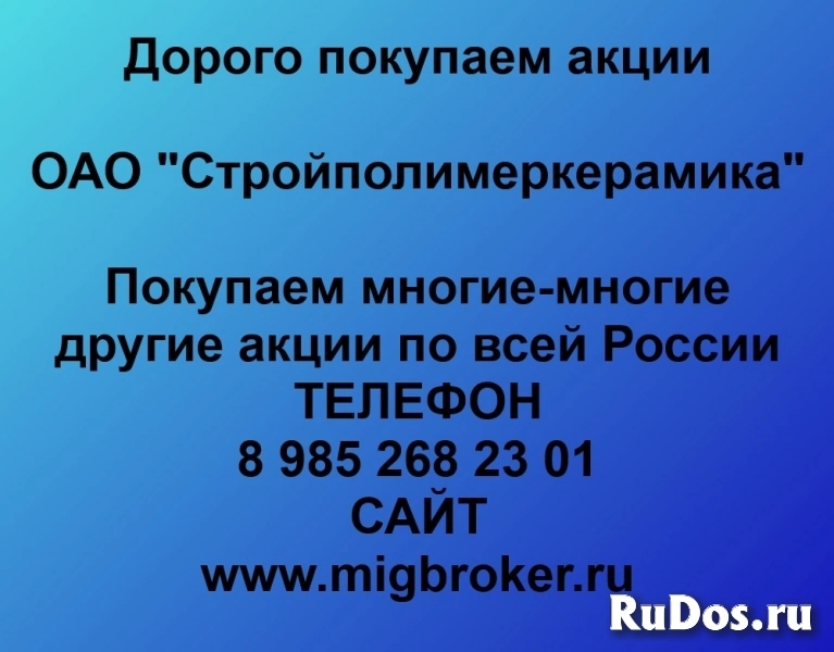 Покупка акций «Стройполимеркерамика» фото