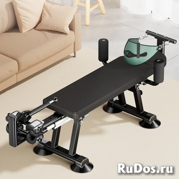Тренажер-растяжка для позвоночника с электроприводом и пультом фото