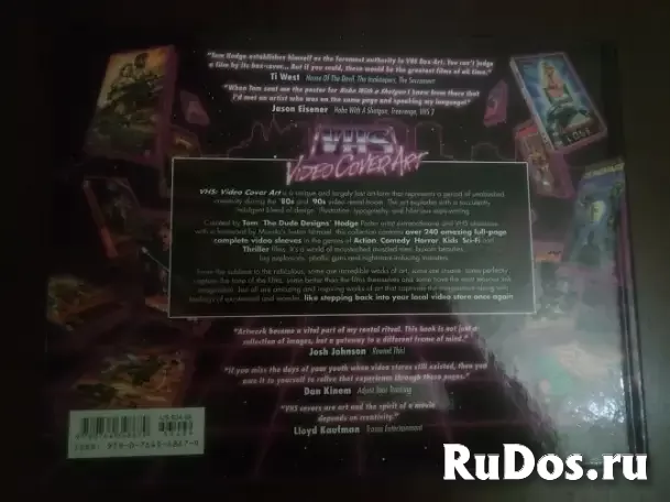 Артбук VHS Video Cover Art 1980s to Early ( 1990s )новый фотка