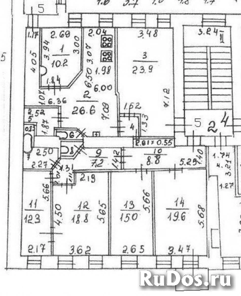 Продам 5 комнатную квартиру 155.2 м2 изображение 3