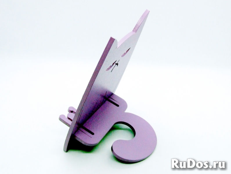 Подставка для телефона "Серьезный Котик" изображение 10