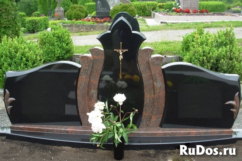 Памятники из гранита и мрамора, кресты, ограды изображение 6