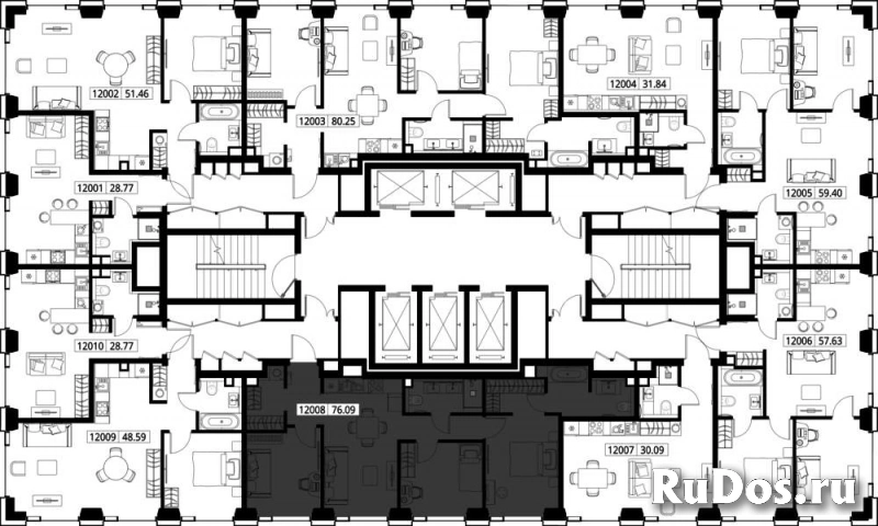 Продам 3 комнатную квартиру 76.09 м2 изображение 3