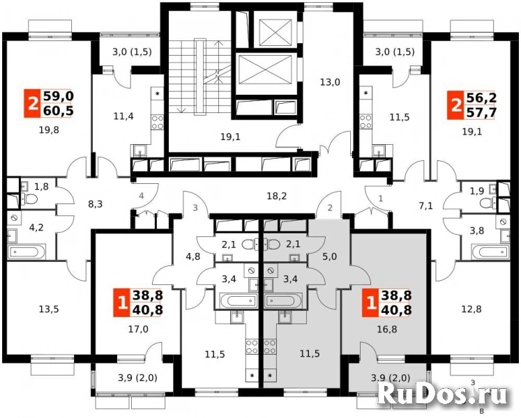 Продам 1 комнатную квартиру 40.7 м2 изображение 4