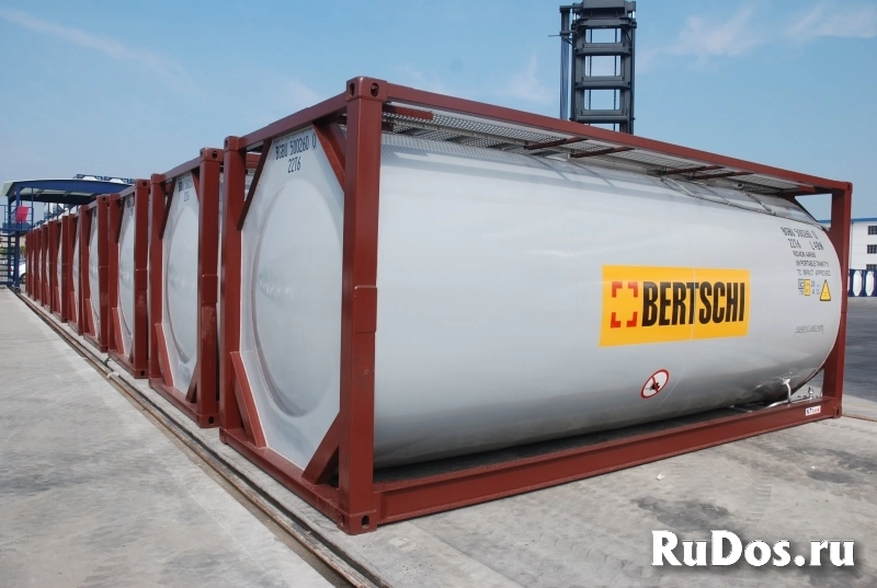 Танк-контейнер объём 26м3 тип Т11 с утеплителем и обогревом, для перевозки жидкостей фотка