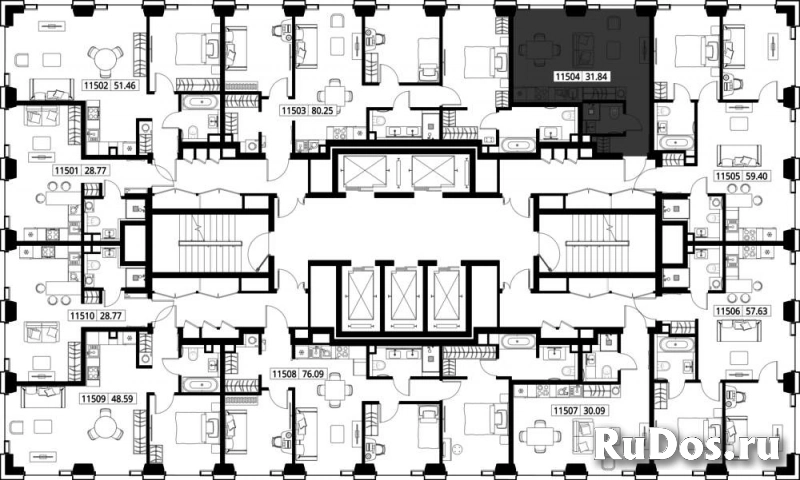 Продам 1 комнатную квартиру 31.84 м2 изображение 3