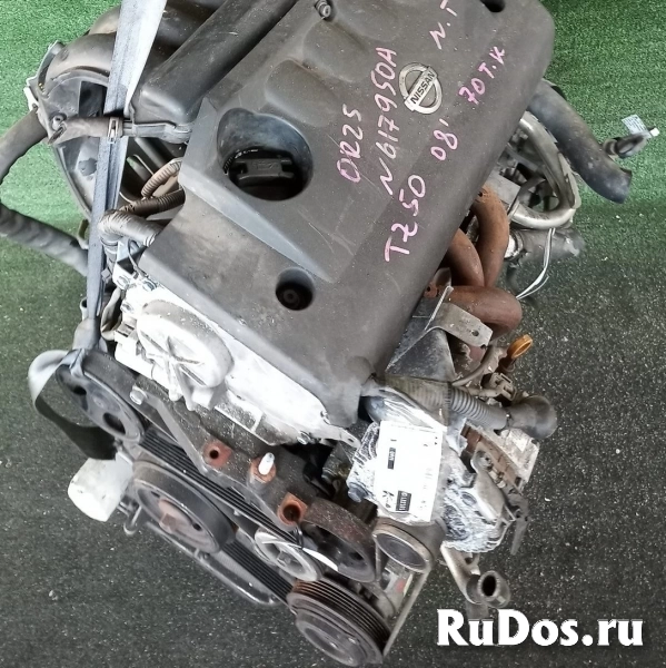 Двигатель Nissan X-Trail T30 QR25 QR25DE 2.5 литра фотка