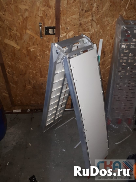 Сходни алюминиевые "СТАНДАРТ + ПЛАСТИК" изображение 3