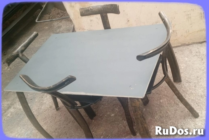 Обеденная группа, стол и стулья "Authors product" фотка