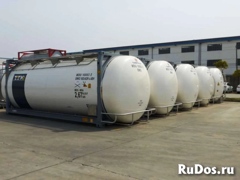 Контейнер-цистерна модель Т11 33К SWAP с утеплителем и пароподогревом. фото