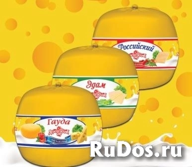 Сыр плавленый  в шарах ( Российский , Эдам, Гауда) изображение 4