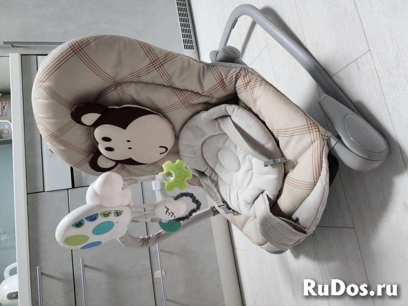 Детский шезлонг-качели изображение 4