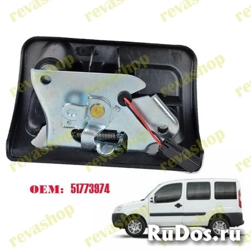 Замок багажника для Fiat Doblo FIAT DOBLO 1 MK1 2000-2010 ЗАДНЯЯ защелка замка задней двери механизм 51773974 Защелка ручки багажника грузовика 517739 изображение 8