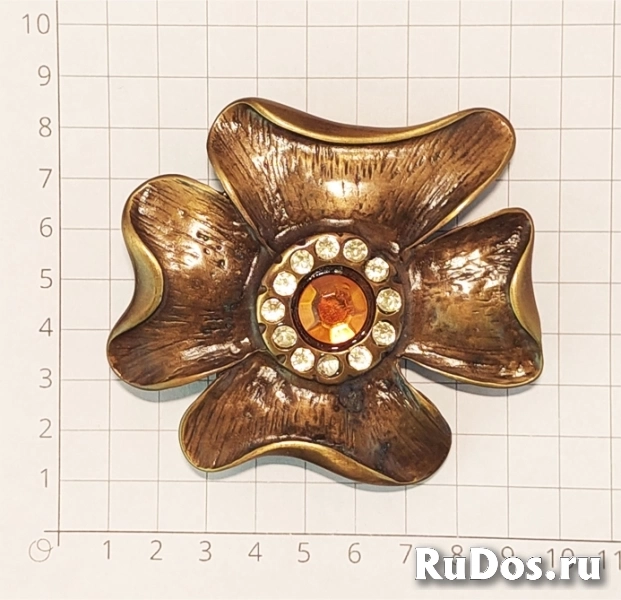 Пряжка для ремня со стразами изображение 8