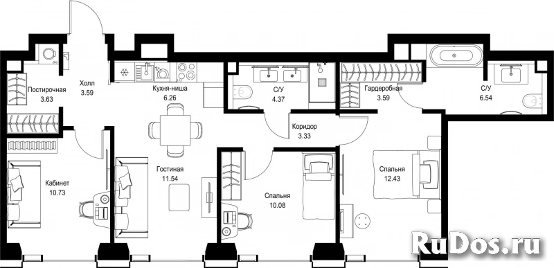 Продам 3 комнатную квартиру 76.09 м2 фотка